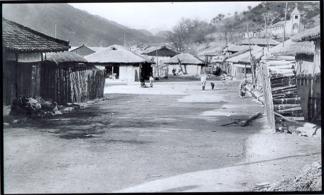기린면 시장거리(60년대전후)