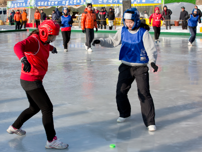 제15회 빙어축제(얼음축구대회결승)